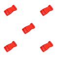 thumbnail image 2 of relayinert 10pcs/set Easy To Buckle Strap With Multi-Color Clasp Belt Buckles High Compatibility ABS Release Buckle Hook Buckle red 5Set, 2 of 6