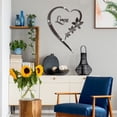 thumbnail image 4 of VogueV Heart-Shaped Acrylic Mirror Wall Sticker - Bedroom Vanity Decor C, 4 of 5
