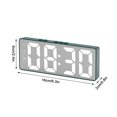 thumbnail image 3 of EGNMCR Sound Machine LED Electronic Alarm Clock Style Clock Battery Plug-in-purpose Student Alarm Clock Temperature Display alarm clock sound, 3 of 7