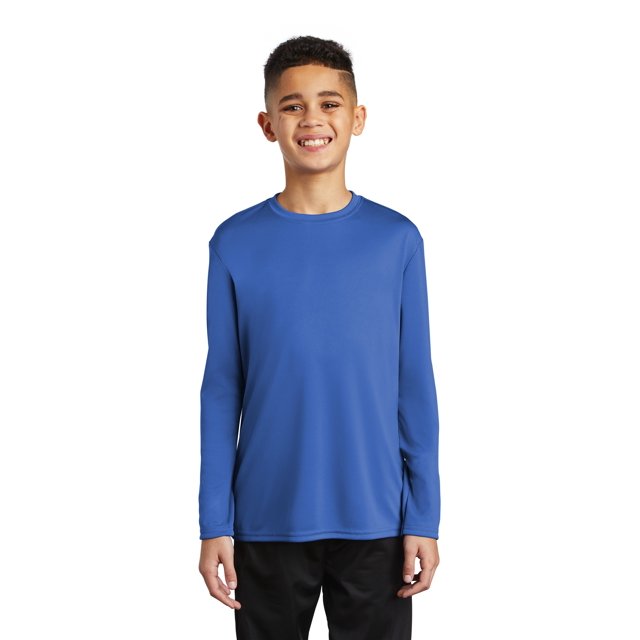 Port & Company Youth Long Sleeve Performance T-Shirt PC380YLS