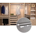 thumbnail image 3 of No Drill Curtain Rod, Eco-friendly Packaging Spring Tension Stainless Steel Adjustable Curtain Rods, Rustproof for Kitchen Bathroom Living Room (50-80 Inches), 3 of 5