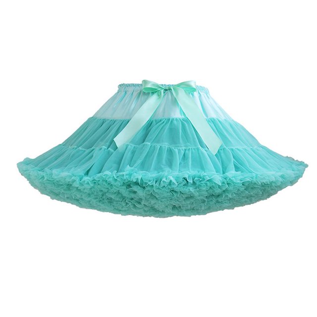 Jupe Mini Plissée en Tulle Uni Multi-Couches pour Femmes, Fête, Club, Cosplay