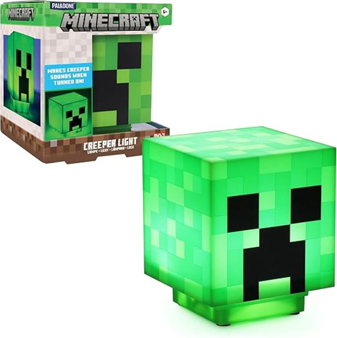 Lampe Creeper de Minecraft
