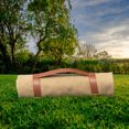 thumbnail image 3 of Leather Binding Strap Blanket Carrying Belt Floor Blanket Strap Adjustable Blanket Strap, 3 of 9