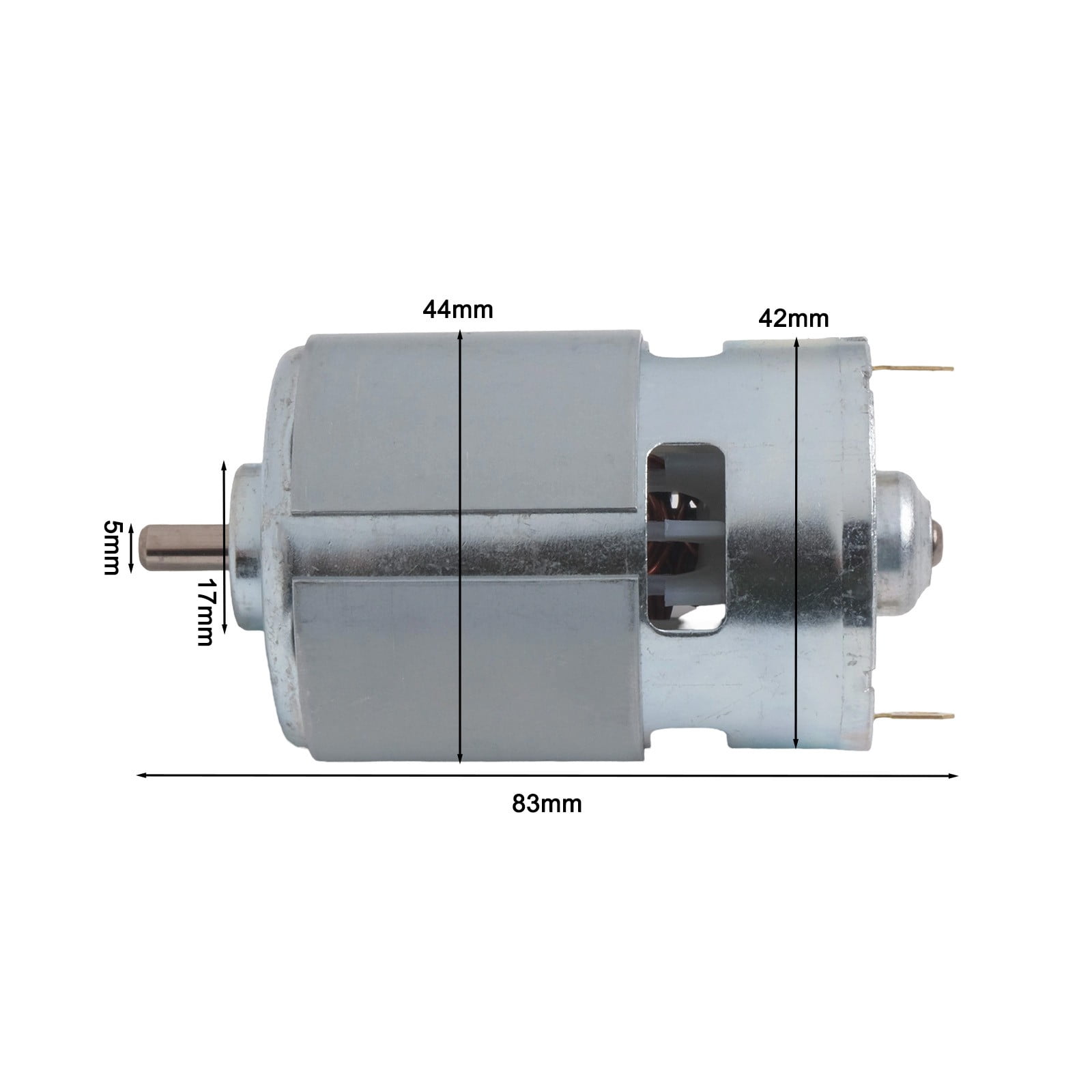 755 21V D-Shaped Shaft Small Motor For Car Washer lithium Electric Lawn Mower
