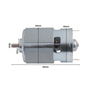 755 21V Petit moteur à arbre en forme de D pour la tondeuse électrique au lithium pour lave-auto