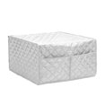 thumbnail image 3 of GROWTH TANK Microwave Cover Bread Machines Cover Storage Front Pockets Dust Countertop Grey, 3 of 9