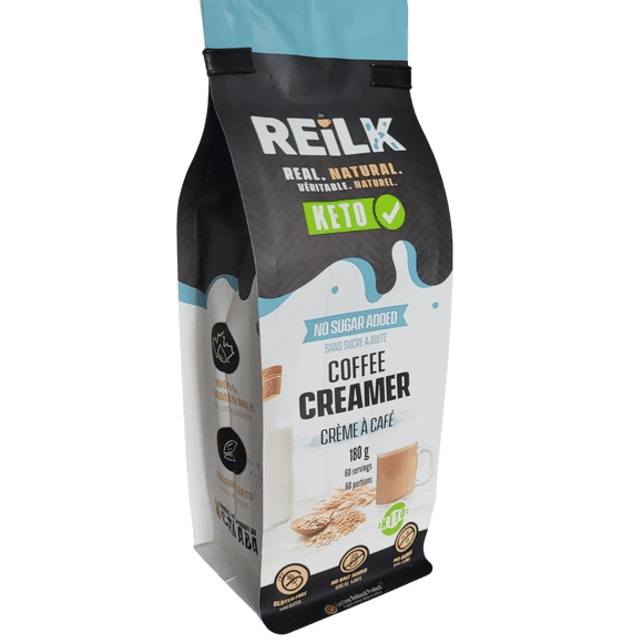 Reilk Keto Coffee Creamer - No Sugar, 180g