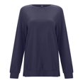 thumbnail image 5 of Women Side Split Fall Fashion 2025 Long Sleeve Shirts Trending Now, 5 of 5