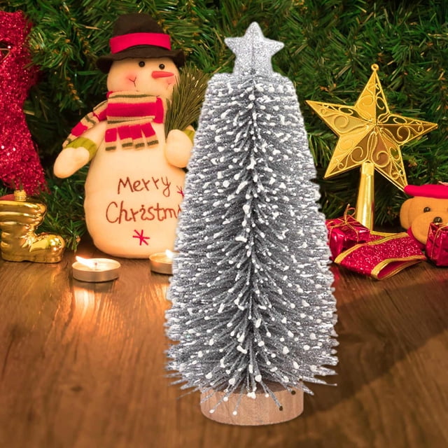 QIPOPIQ Decorations Decoration Christmas Tree Christmas Tree Desktop Decoration Scene Layout Door Decoration Winter Holiday Decorations Gift Clearance New Year