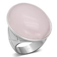 thumbnail image 1 of Alamode LOAS865-6 Women Rhodium 925 Sterling Silver Ring with Precious Stone in Light Rose - Size 6, 1 of 1