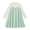 Green, variant on NJDVHB Winter Dresses for Toddler,Toddler Girl Princess Dress,Girls Party Dress,Girls Solid Crewneck Long Sleeved Dress Fake Two Casual Loose Dresses,Purple,110