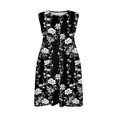 thumbnail image 1 of RXIRUCGD 2025 Vêtements d'Été pour Enfants Robe Sans Manches à Col Rond avec Poches pour Enfants Moyens et Grands, 1 of 7
