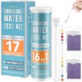 thumbnail image 4 of 17 In 1 Water Testing Kits for Drinking Water Easy Drinking Water Test Kit Home Tap and Well Water Test Kit 125 Strips Water Test Strips for Hardness pH Lead Iron Fluoride Chlorine and More, 4 of 10