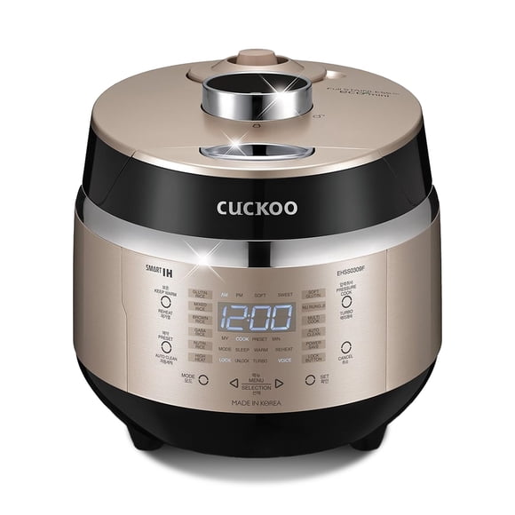 Cuckoo EHSS0309FG Cuiseur à Riz à Pression à Chauffage par Induction Électrique - Or