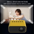 thumbnail image 4 of XZNGL Micro Usb to Micro Usb Cable Hd Projector 24 Ansi Home Video Projector Compatible with Usb| Av| Micro Sd| Audio Interface| Usb Flash Drive| Ios & Android Smartphone, 4 of 9