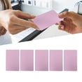 thumbnail image 4 of Name Card, 50PCS  Engraving Portable Visiting Card  For Company Black,Blue,Red,Rose Gold,Green, 4 of 8