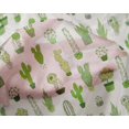 thumbnail image 5 of oneOone Cotton Cambric Fabric Leaves & Floral Block Print Sewing Fabric BTY 56 Inch Wide, 5 of 5