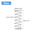 thumbnail image 2 of Unique Bargains Compression Spring, 15 Pack 304 Stainless Steel, 16mm OD, 1mm Wire, 40mm Length, 2 of 6