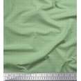 thumbnail image 1 of Soimoi Green polyester Crepe Fabric Artistic Geometric Print Fabric by Yard 52 Inch Wide, 1 of 3