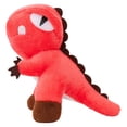 thumbnail image 1 of Red Standing Dinosaur Plush Figure, Soft Toy For Children'S Playroom, Decorative And Huggable Friend For Kids, 1 of 6