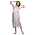 thumbnail image 1 of Moomaya Nuisette Sans Manches pour Femmes, Chemise de Nuit en Coton Imprimé, 1 of 6