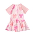 thumbnail image 3 of Toddler Girls Swimsuit Rash Guard Cute Print Sun Protection Long Sleeve Baby Girl Bathing Suit 2-3 Years, 3 of 9