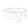 thumbnail image 1 of Sac Guirlande Fenêtre Transparente Portable PVC Contenant de Rangement pour Couronne des Fêtes pour la Maison, 1 of 8