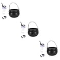 thumbnail image 4 of yingyy Halloween Witch Cauldrons Fog Maker Spooky Mist Effect Festive Decorations Safe To Wide Application silver US Plug 3Set, 4 of 6