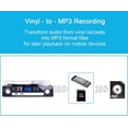 thumbnail image 4 of Digitnow Bluetooth Record Player with Stereo Speakers, Turntable for Vinyl to MP3 with Cassette , AM/FM Radio, USB/SD Encoding, 4 of 7