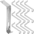 thumbnail image 1 of 20pcs Roof Tile Clips Roofing Tile Fixed Clips Heavy Duty Hook Clips Stainless Steel Hooks, 1 of 8