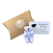 TIMIFIS Plush Bear Bears Cuddle Bears' Hands and Feet Can Be and Hanging Accessories Can Be Carried in Bags Home Decor