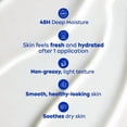 thumbnail image 4 of NIVEA Aloe Hydration Body Lotion | 48H Refreshing Moisture | For All Skin Types Normal to Dry Skin | Non-greasy, Lightweight | with Aloe Vera | Daily Moisturizer, 625 mL Pump Bottle, 4 of 5