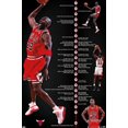 thumbnail image 1 of Michael Jordan - Timeline Wall Poster, 22.375" x 34" Framed, 1 of 4