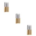 thumbnail image 4 of Langgg 1/2/3 4 Pieces Modeling Clay Tool Semicircle Pottery Shaping Manual Handmade Handicraft Household Professional Punch 1 3PCS, 4 of 6