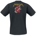 thumbnail image 2 of Metallica T-Shirt Noir Heart Explosive pour Homme TG, 2 of 6
