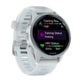 thumbnail image 3 of Garmin® Forerunner® 570, 42mm, Advanced GPS Running and Triathlon Smartwatch, AMOLED Display, Training and Recovery Features, Cloud Blue Aluminum with Translucent Whitestone/Cloud Blue Band, 3 of 7