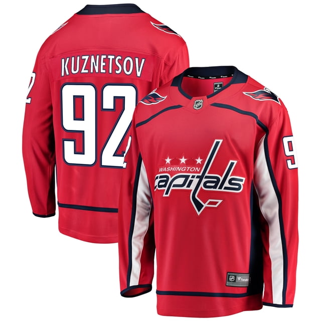 Evgeny Kuznetsov Washington Capitals NHL Fanatics Breakaway Home Jersey, Small