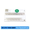 thumbnail image 4 of 3S 4S 5S BMS 12V 16.8V 21V 100A BMS Lithium Battery Protection Board With Balance Module For 10.8V 14.4V 18V Screwdriver Battery ,Long Lasting, 4 of 7