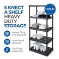 thumbnail image 2 of Gracious Living XL 5 Shelf Knect-A-Shelf Ventilated Heavy Duty Storage Unit, 2 of 8