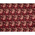 thumbnail image 4 of oneOone Polyester Lycra Fabric Leaves|Floral & Paisley Block Printed Craft Fabric BTY 56 Inch Wide, 4 of 4