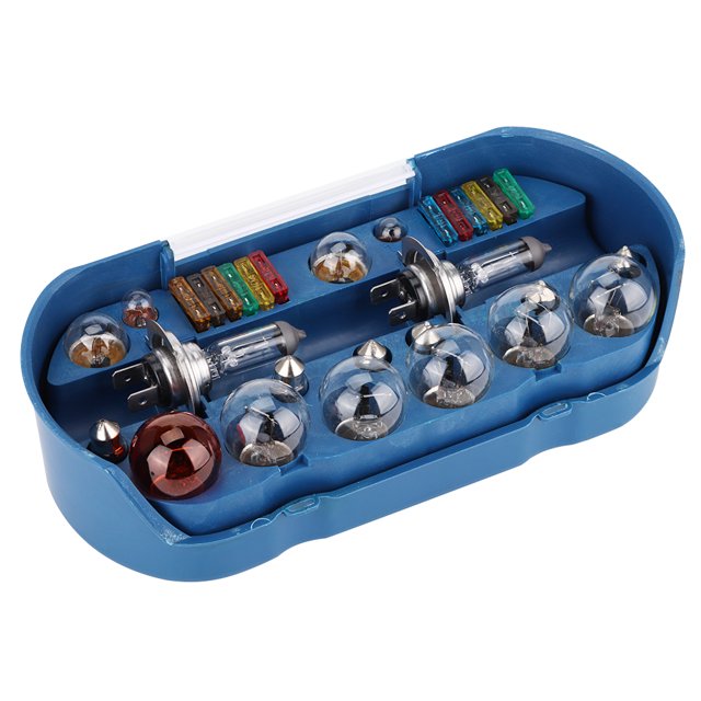 Car Fuse Emergency Light Bulb 30pcs H7 12V 55W Auto Car Emergency Light Bulb Fuse Kit Universal Spares