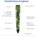 thumbnail image 2 of 3d Pen 3d Printing Pen 3d Drawing Pen With Lcd Display 3d Doodler Pen 3 Colors 9m Pla Filament, 2 of 3