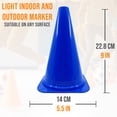 thumbnail image 3 of PRISP Vinyl Multi Purpose Cone - Light Indoor and Outdoor Marker, 3 of 4