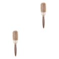 thumbnail image 2 of maskred Brosse à Cheveux Ronde en Céramique Professionnelle Outil de Coiffure Peigne 4 2Ensemble, 2 of 6