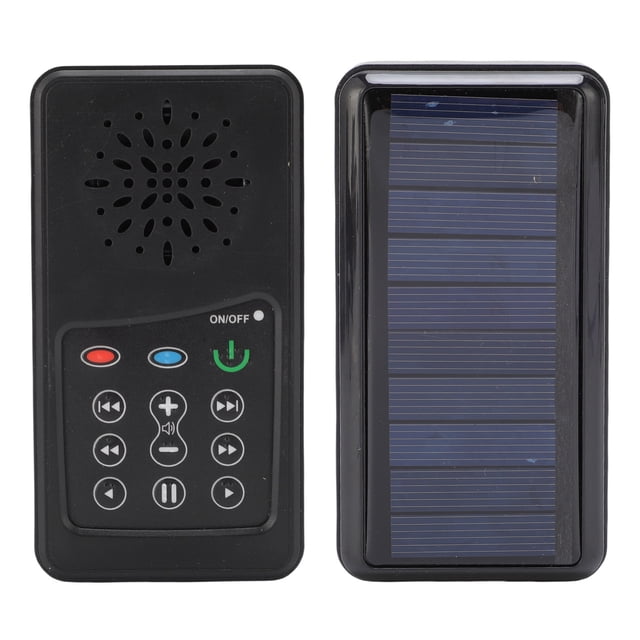 8G Solar Powered Scripture Reader with Lightweight Design, Intelligent Memory Point Reading, Solar Charging, for Seniors, Electronic Scripture Reader