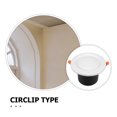 thumbnail image 3 of Valve d'Air pour Conduit Rond, Diffuseur d'Évent Circulaire en ABS avec Mécanisme à Ressort, Couvercle en Plastique et Écran de Protection, Évent à Persiennes, 3 of 8