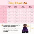 thumbnail image 4 of Witch Robe de Princesse pour Filles Halloween Déguisement en Dentelle 5-10 T, 4 of 7