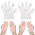 thumbnail image 1 of Shisuyan de 100 Pcs Gants Jetables en PE Gants à Film Rétractable Gants Pratiques de Protection pour les Mains, 1 of 8