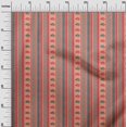 thumbnail image 2 of oneOone Polyester Lycra Fabric Geometric|Stripe & Floral Block Print Fabric By Yard 56 Inch Wide, 2 of 4